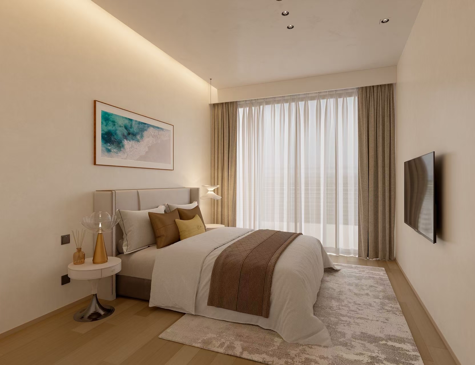 3 Bedroom residence preview at Azure Residences