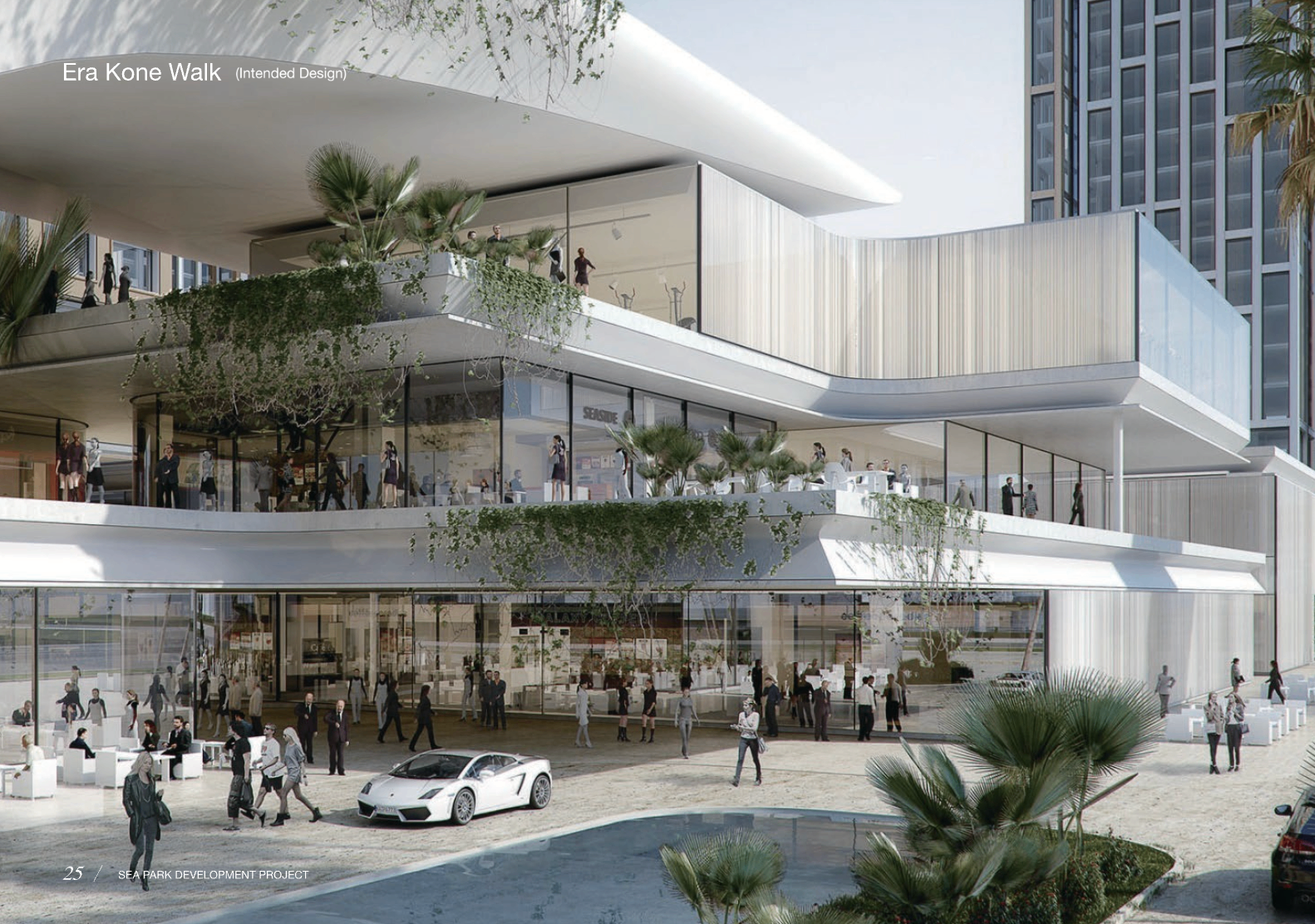 Signature dining and retail.