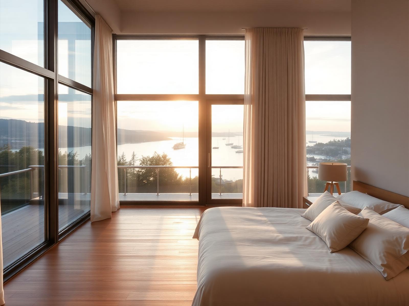 Master suite, east aspect